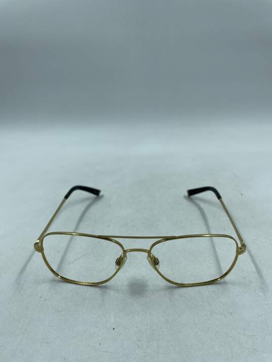 Warby Parker Upshaw Gold Eyeglasses image number 2