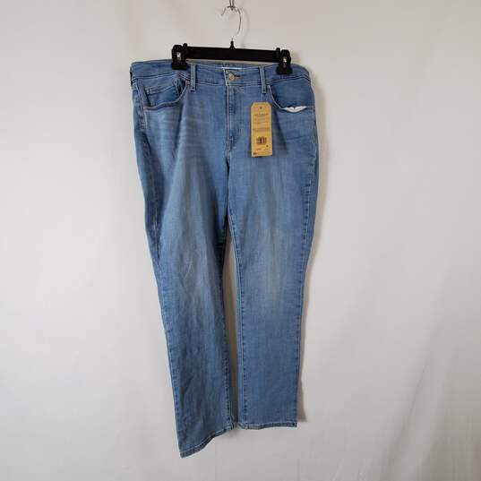 Levi Men Blue Jeans Sz 33/16 Short NWT image number 1
