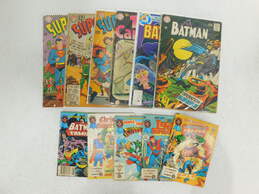 (11) Vintage DC Comic Books Batman Superboy +