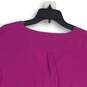 NWT Halogen Womens Purple Sleeveless Surplice Neck Pullover Blouse Top Size M image number 4