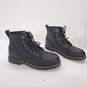 KEEN Men's The 59 Moc Toe Black Leather Boots Size 8 image number 3