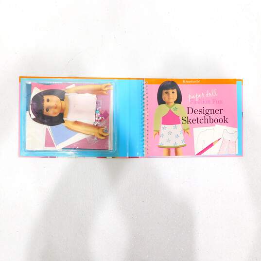 American Girl Craft Books Paper Dolls Micro Minis Scrapbook Sparkle Card Kit image number 9