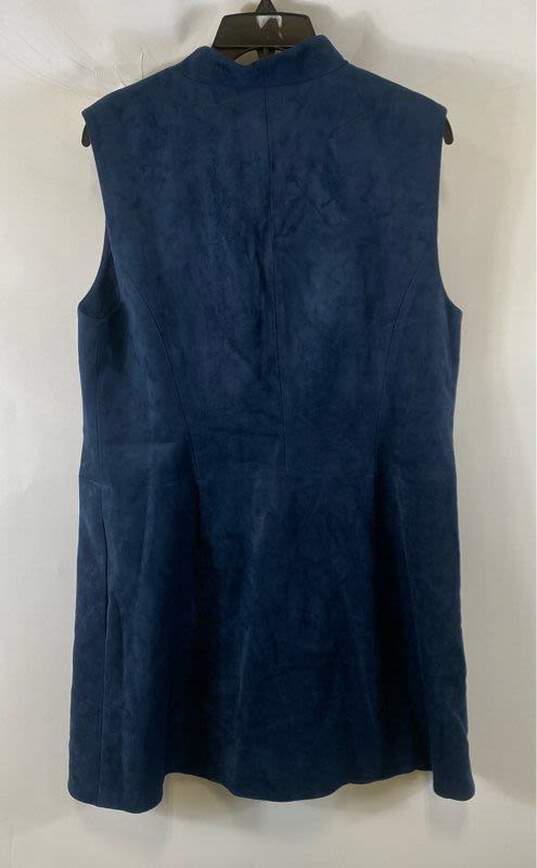 BCBG Maxazria Blue Casual Dress - Size Large image number 2
