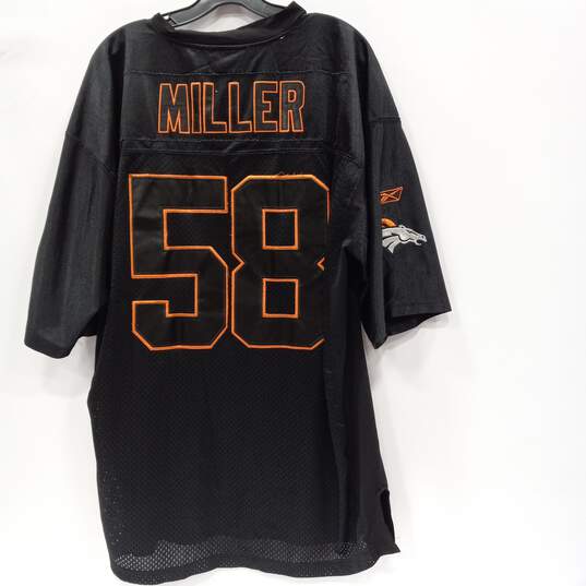 Reebok Men's NFL Denver Broncos #21 Miller Football Jersey Size 56 image number 2