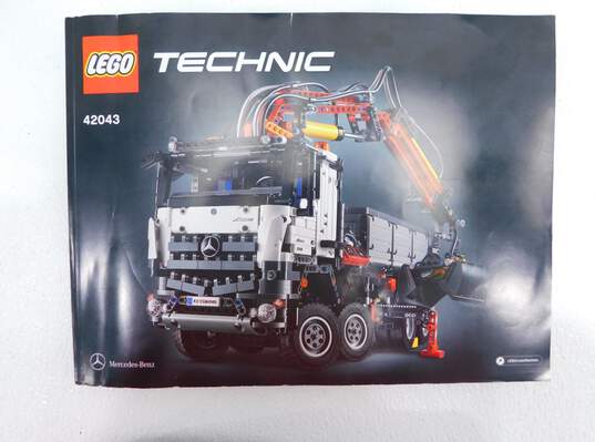 LEGO Technic 42043 Mercedes-Benz Arocs 3245 W/ Manual image number 6