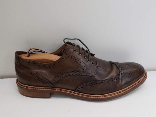 Gordon Rush Roberts Wingtip Oxfords Derby Men's 12 Casual Dress Lace image number 1