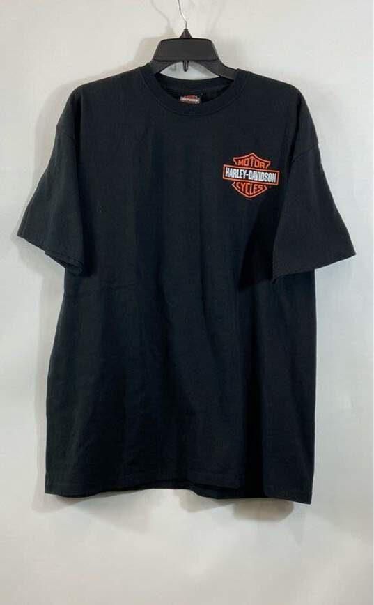 Harley Davidson Black T-Shirt - Size X Large image number 1