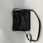 Kate Spade Womens Black Leather Adjustable Strap Zipper Pocket Crossbody Bag image number 1