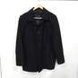 Tommy Hilfiger Black Quilted Lined Wool Coat Size L image number 4