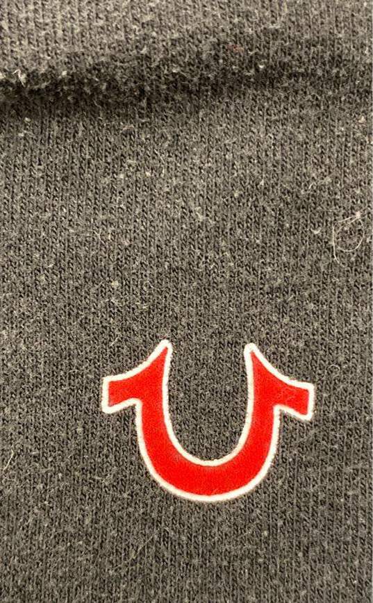 True Religion Men's Black Sweater - Size SM image number 5