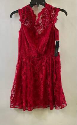 Cynthia Steffe Red Casual Dress - Size 6