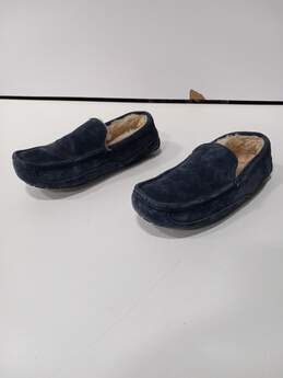 UGG Men's Navy Blue Slippers