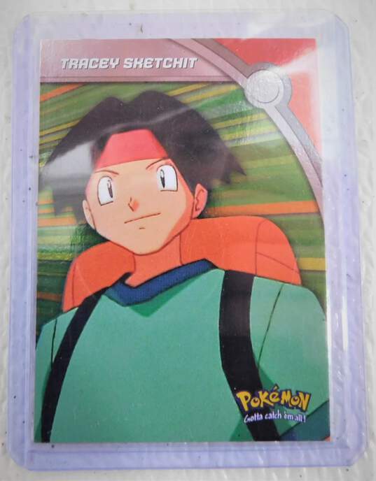Pokemon Topps Tracey Sketchit HV11 Silver Foil Series 3 Blue Logo VERY RARE image number 1