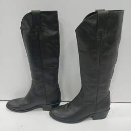 Frye Carson Black Leather Knee-High Boots Women's Size 8M alternative image