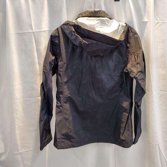 Marmot Black Hooded Nylon Jacket Size S image number 2