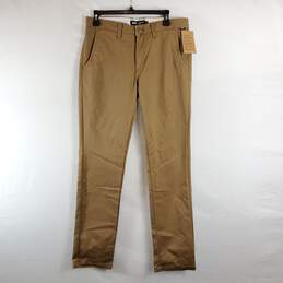 Vans Men Brown Pants Sz 30 NWT