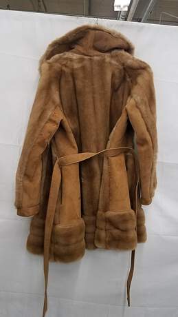 London Leathers by Lilli Ann Vintage Faux Fur & Leather Jacket alternative image