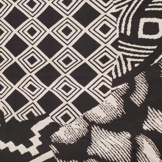 Caché Women Black/White Graphic Dress M NWT image number 6