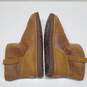 UGG Australia Classic Mini Stitch  Men Ankle Brown Leather Boots Size 17 image number 3