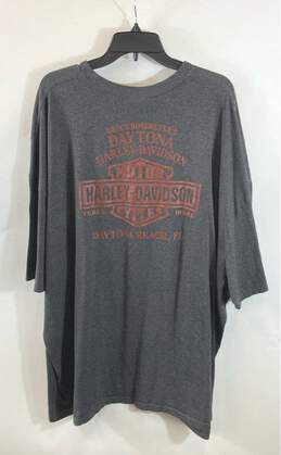 Harley Davidson Gray T-Shirt - Size 5XL alternative image