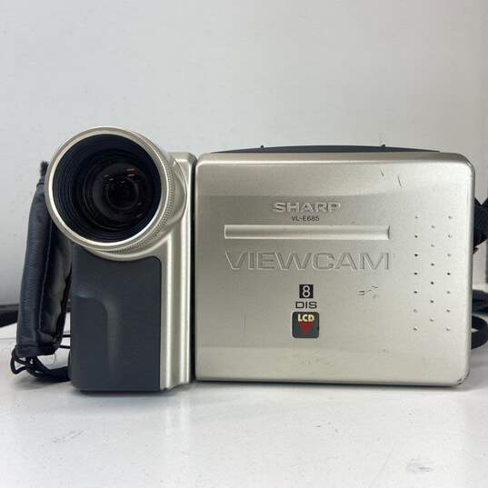 Sharp Viewcam 8mm Camcorder Lot of 2 image number 3