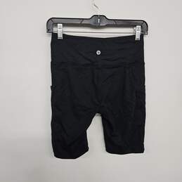 Black Baleaf High Waist Biker Shorts With Pockets alternative image