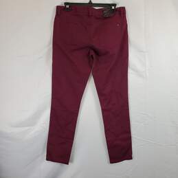 Tommy Hilfiger Men's Maroon Pants SZ 6 NWT alternative image