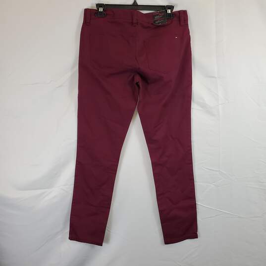 Tommy Hilfiger Men's Maroon Pants SZ 6 NWT image number 2