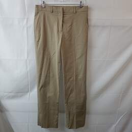 Jilsander Beige Cotton Pants Size 10