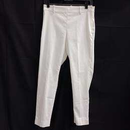 H&M Women's White Dress Pants Size 6