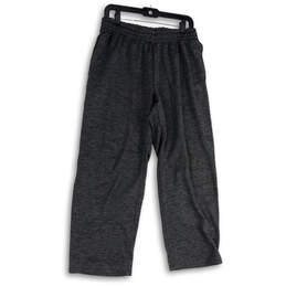 Mens Gray Heather Elastic Waist Pull-On Slash Pockets Sweatpants Size Large