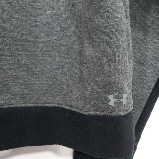 Under Armour Coldgear Women's Black & Gray Hoodie Size M image number 4