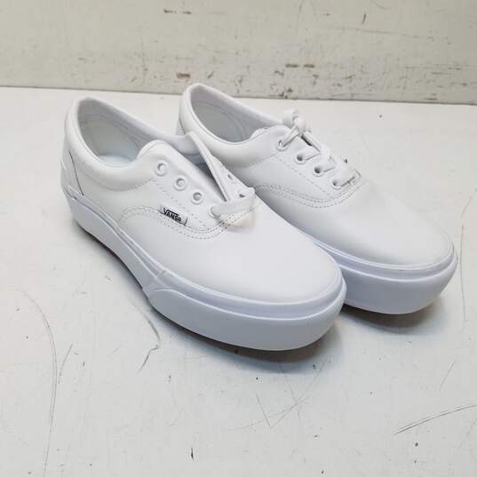 Vans Leather Era Stacked Sneakers White 6 image number 3