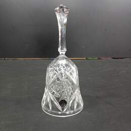 Over 24% PBO Handcrafted Crystal Bell Made In Jugoslavia