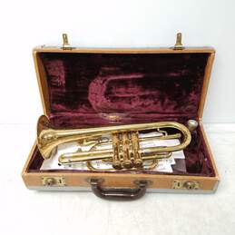 Vintage Olds Ambassador Trumpet w Hard Case 18381