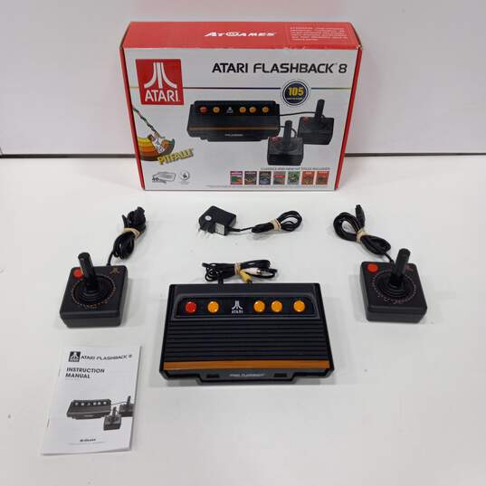 AtGames Atari Flashback 8 Retro Console In Box image number 1