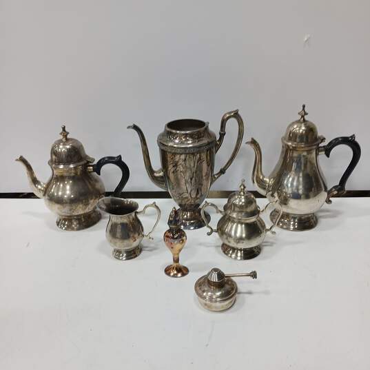 Bundle of Assorted Silver Pitchers image number 1