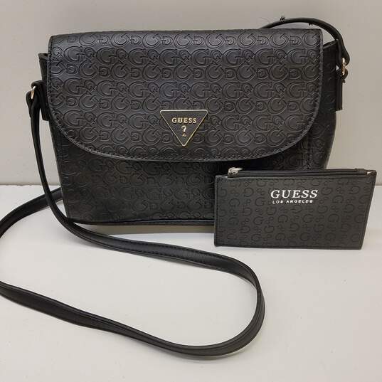 Guess Los Angeles, Bags, Guess Los Angeles Black Wallet