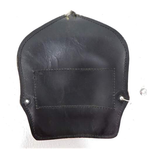 Leather Fireman's Helmet Shield Des Planines Engineer image number 3