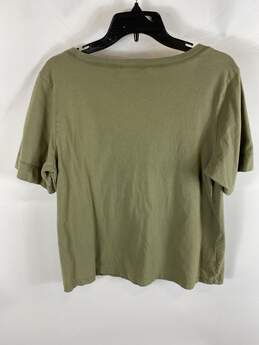 Tommy Bahama Welcome Green Scoop Neck Blouse XL alternative image