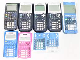 Texas Instruments Calculator Lot TI-83 TI-84 Plus TI-Nspire w/ Keypads & Manual alternative image