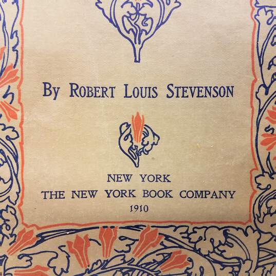 Vintage Paperback Copy of TREASURE ISLAND by Robert Louis Stevenson 1910 image number 3