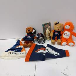 Bundle of 7 Assorted NFL Denver Broncos Fan Memorabilia