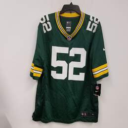 Mens Green Clay Matthews #52 Green Bay Packers Football NFL Jersey Size XL