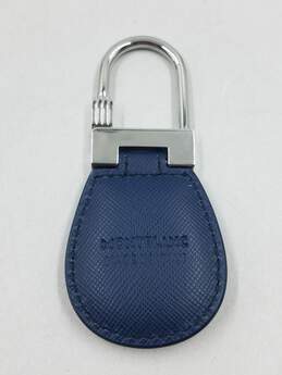 Authentic Montblanc Navy Meisterstuck Key Fob Keychain