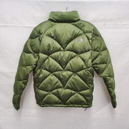 The North Face WM's Quilted Nylon Insulated Olive Green Puffer Jacket Size MM alternative image
