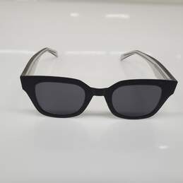 Celine Matte Black & Clear Cat Eye Sunglasses CL41451/S AUTHENTICATED