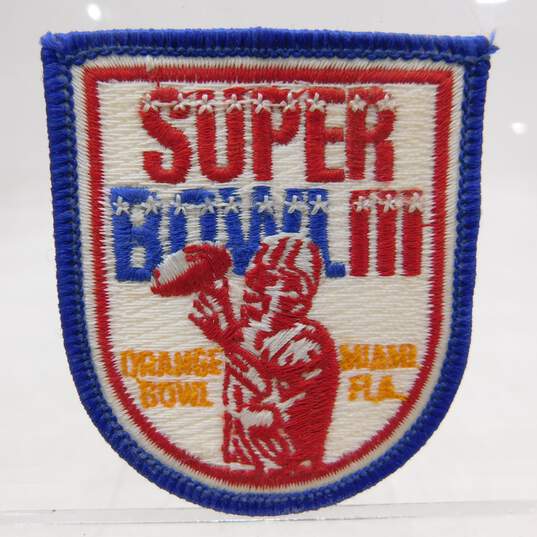 1969 Super Bowl III Patch Jets/Colts image number 1
