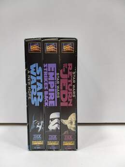 Original Trilogy of the First 3 Star Wars Movies on VHS alternative image