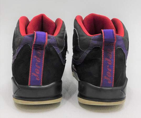Jordan TC Black Purple Red Men's Shoe Size 8 image number 3